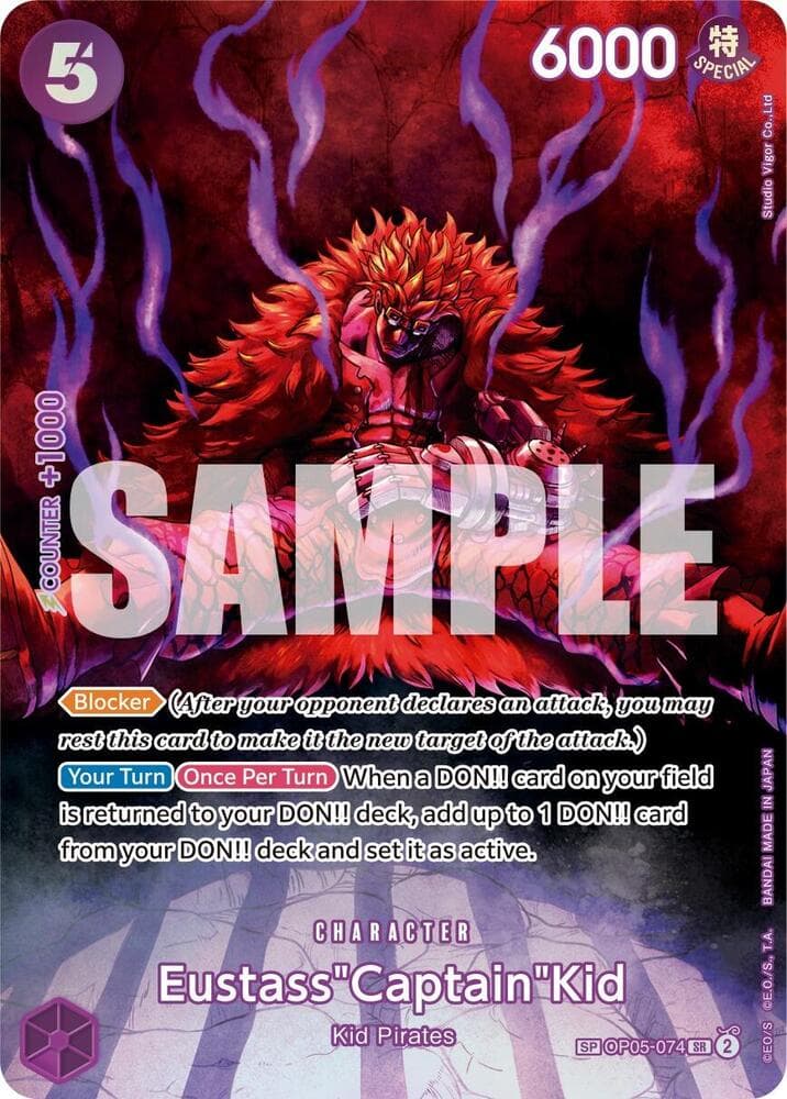 Eustass"Captain"Kid (SP) — 500 Years in the Future #OP05-074