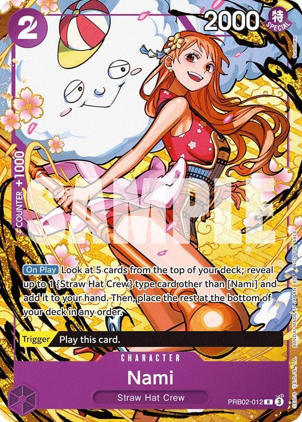 Nami (Welcome Pack 2026 Vol.1) — One Piece Promotion Cards #PRB02-012