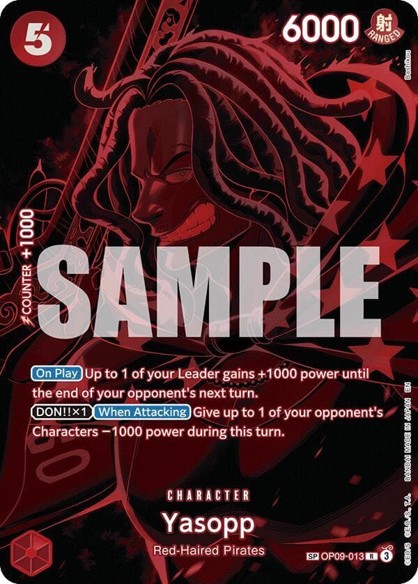 Yasopp (SP) — Legacy of the Master #OP09-013