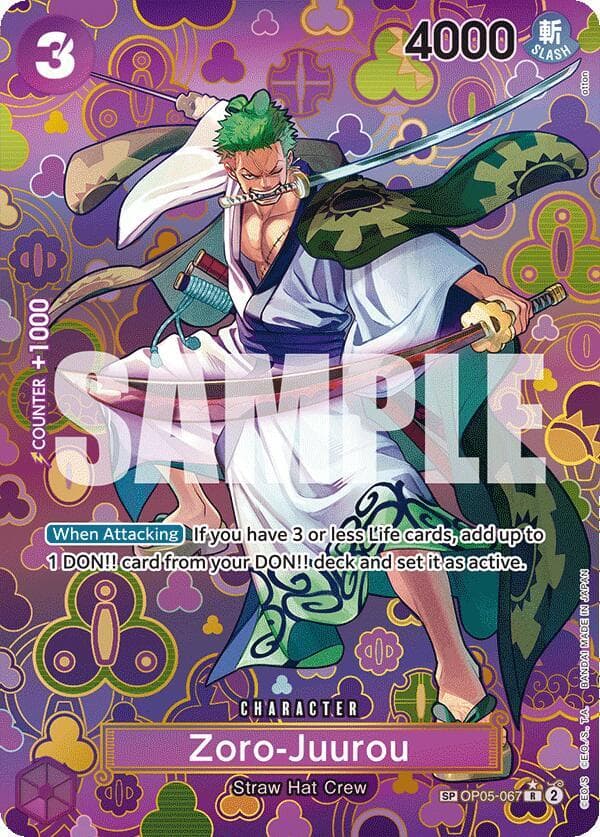 Zoro-Juurou (SP) — Emperors in the New World (OP09) #OP05-067