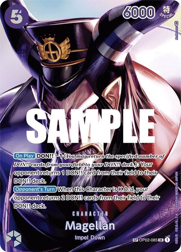 Magellan (SP) — Kingdoms of Intrigue #OP02-085